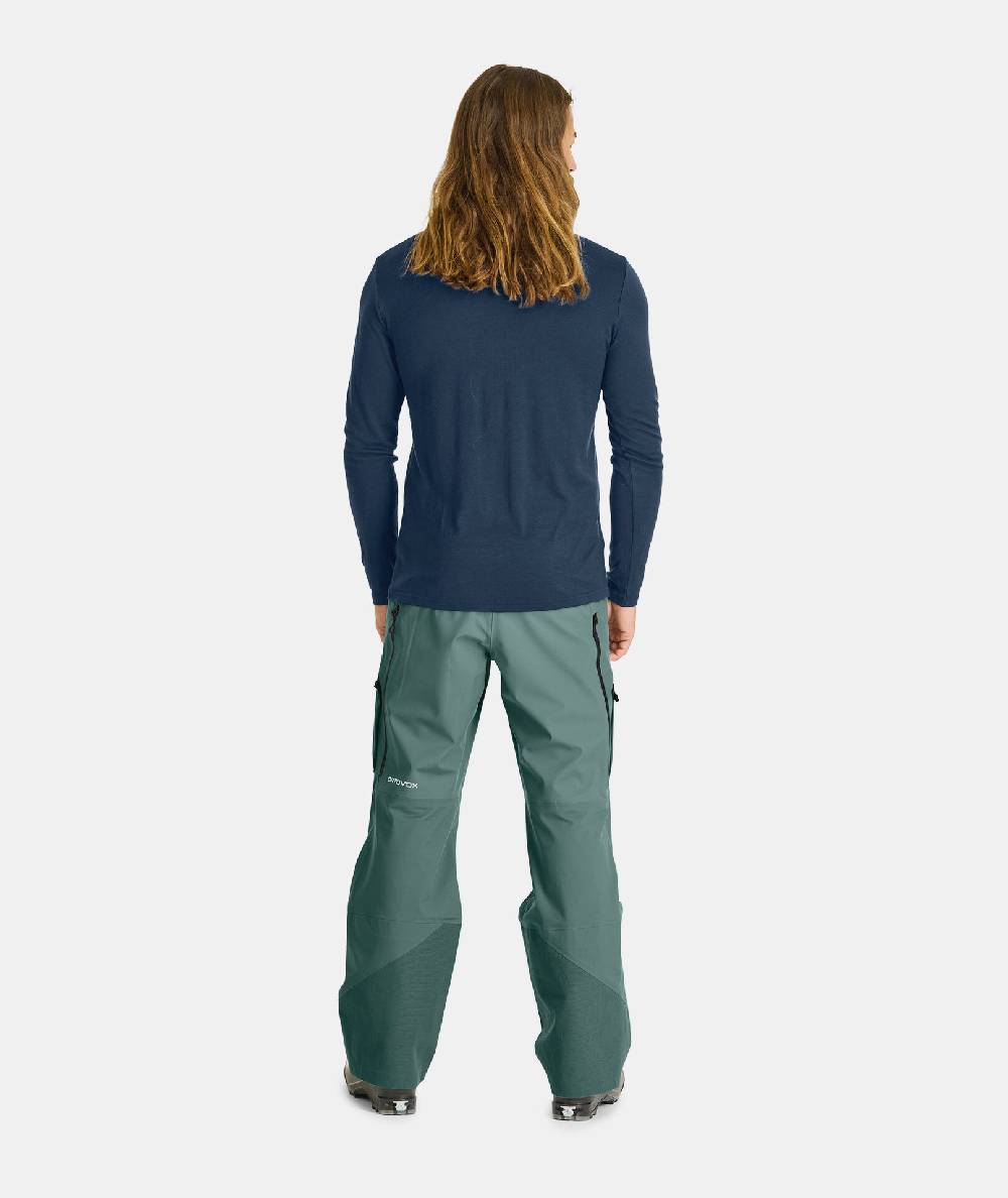 Ortovox 185 MERINO BRAND OUTLINE LS Großer Ausverkauf
