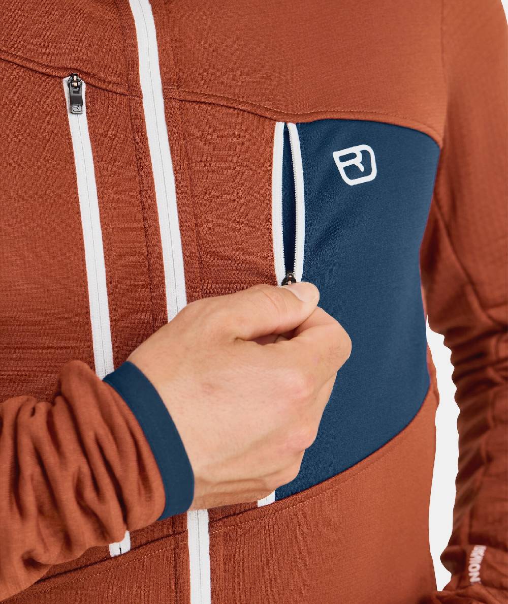 Ortovox FLEECE GRID JACKET Nur noch ein Tag übrig