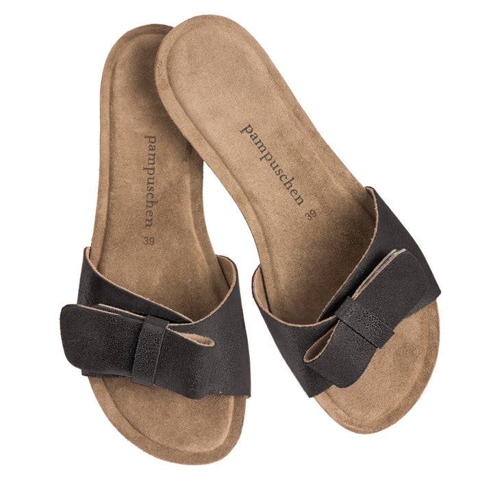 Pampuschen Vera B schwarz-metallic Kauf eins, bekomm eins gratis