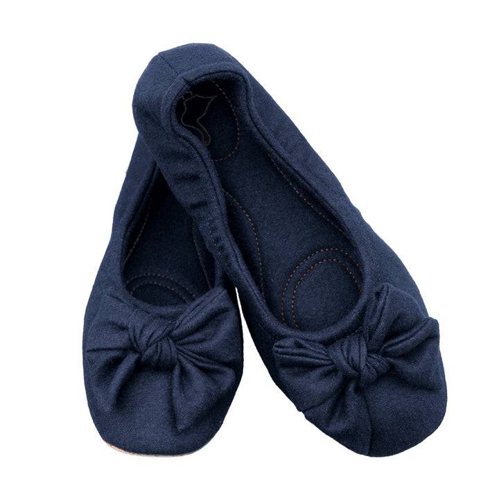 Pampuschen Daisy wool dunkelblau Riesige Ersparnisse