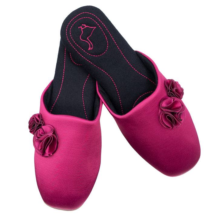 Pampuschen Ginger satin beere Tiefpreis