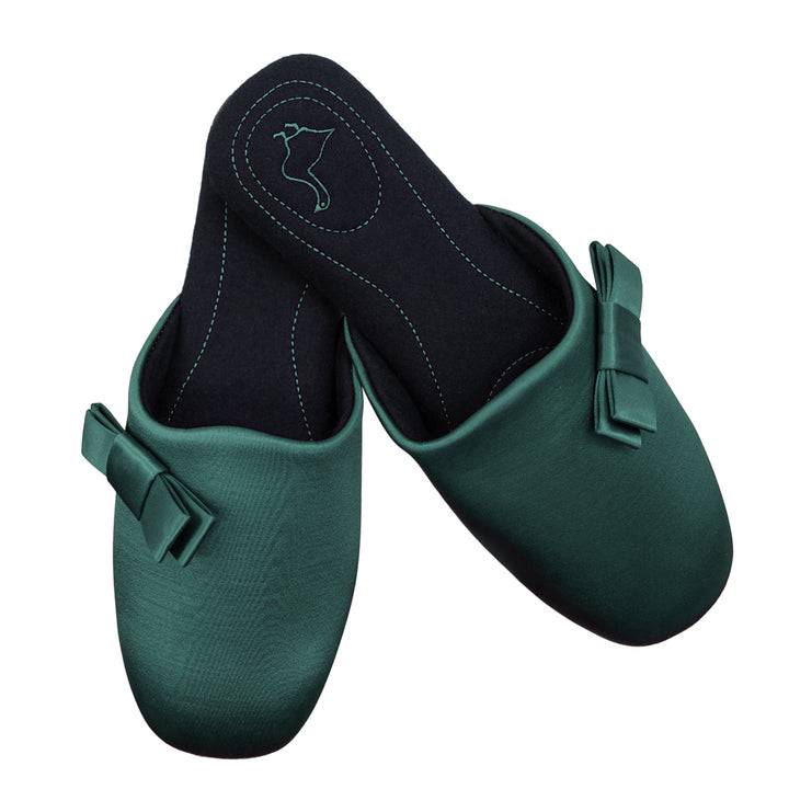 Pampuschen Jane satin kiefer Super Sparpreis