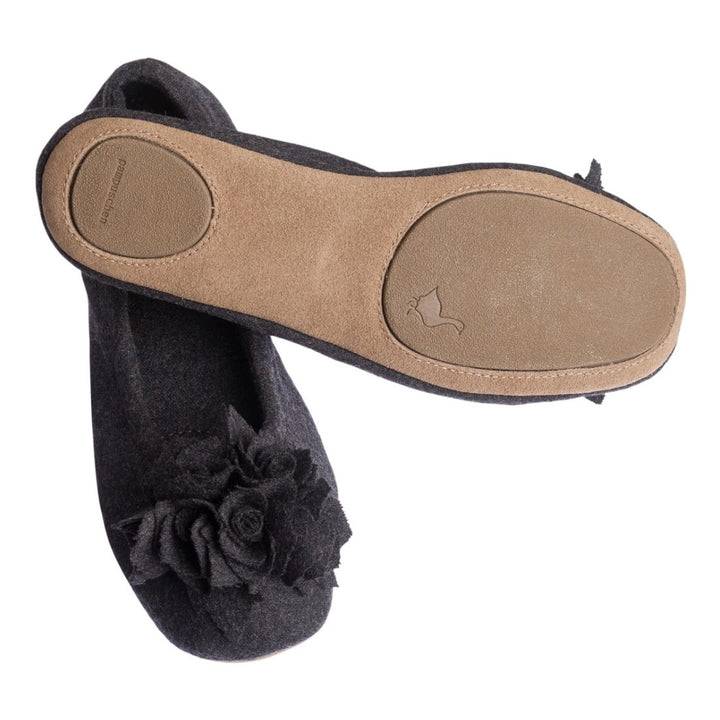 Pampuschen Grace wool anthrazit Nur noch ein Tag übrig