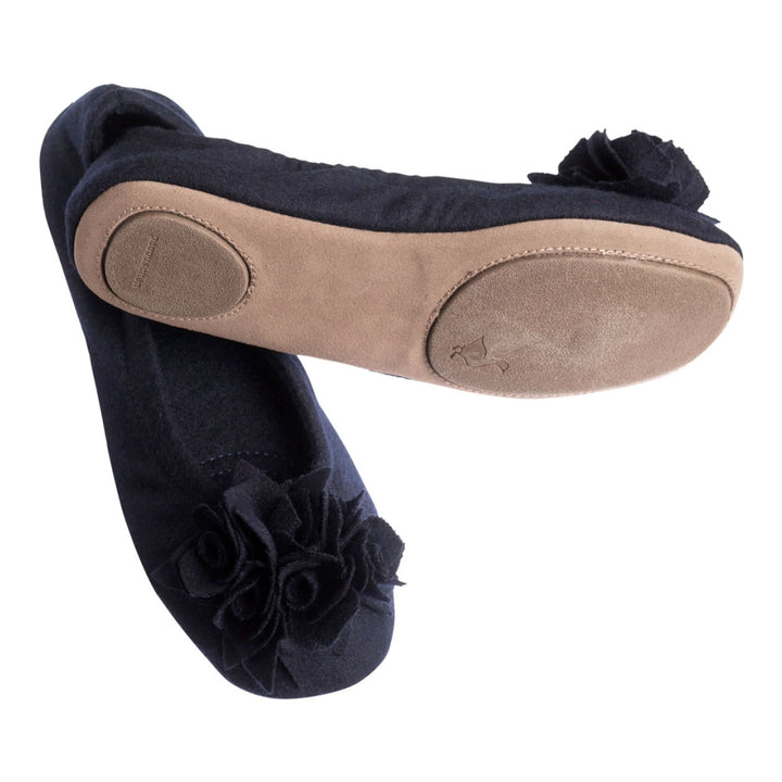 Pampuschen Grace wool dunkelblau Riesige Rabatte