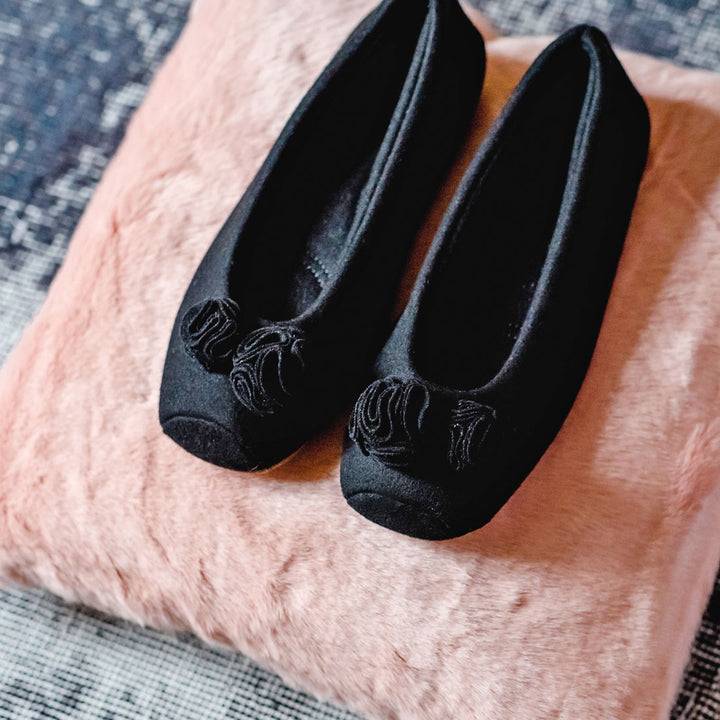 Pampuschen Betty schwarz Black Friday Preise