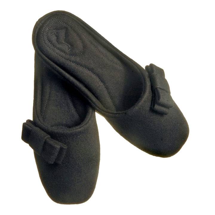 Pampuschen Jacky wool schwarz Outlet