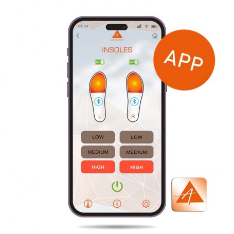 Parforce Einlegesohle Alpenheat Wireless HotSole beheizt (AH11) Blitzangebot