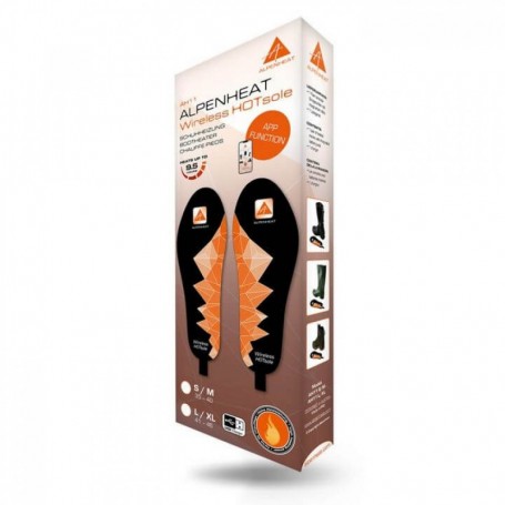 Parforce Einlegesohle Alpenheat Wireless HotSole beheizt (AH11) Blitzangebot