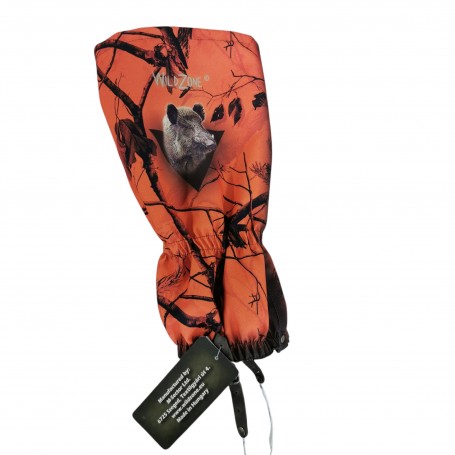 Parforce Gamaschen WILD ZONE camouflage mit wildschweinmotiv (orange) Kostenlose Rückgabe