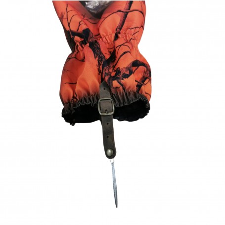 Parforce Gamaschen WILD ZONE camouflage mit wildschweinmotiv (orange) Kostenlose Rückgabe