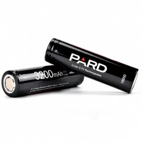 Parforce Batterien PARD 18650 3200mAh 3.7V (1Stk.) Riesige Ersparnisse