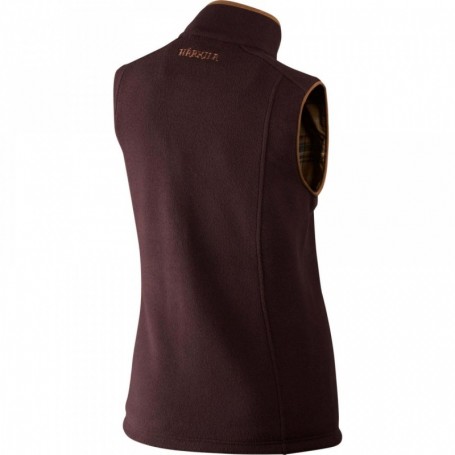 Parforce Weste HARKILA Sandhem Fleece Damen (Dark port melange) Riesige Rabatte