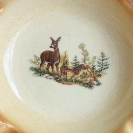 Parforce Aschenbecher mit Rehdeko KOZAP (16 cm) Exklusivangebot