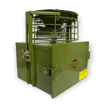 Parforce Automatischer Metall-Wildfütterer HUNTERA FeedPro M2 12V mit Solarpanel Neueste Mode