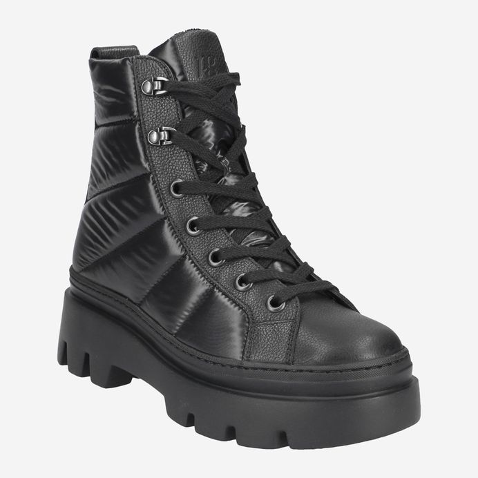 Paul Green SUPER SOFT Schnürbootie mit RELAX-WEITE 9113-002 Vierteljährliche Förderung