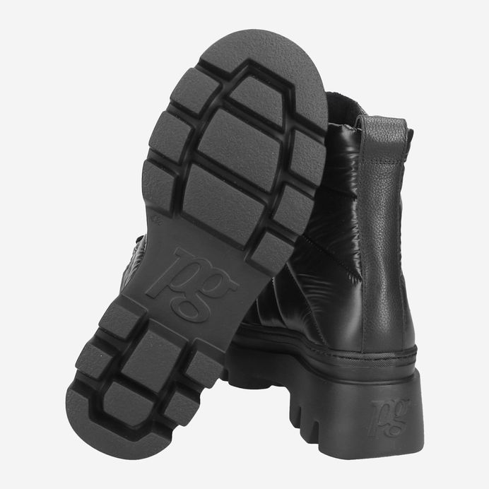 Paul Green SUPER SOFT Schnürbootie mit RELAX-WEITE 9113-002 Vierteljährliche Förderung