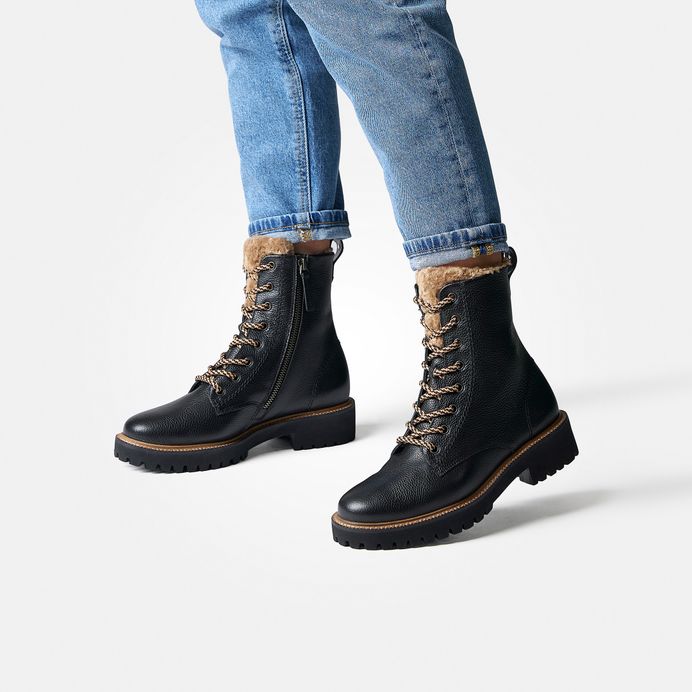 Paul Green Schnürbootie mit Warmfutter 8175-016 Vatertagsangebot
