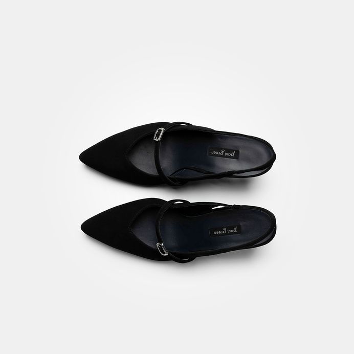 Paul Green Sling-Sandalette 6078-005 Kostenlose Rückgabe