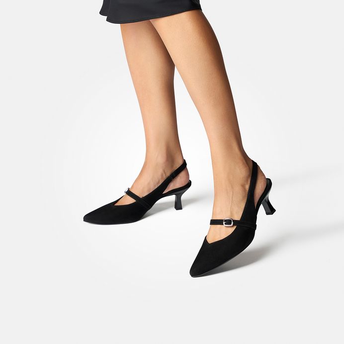 Paul Green Sling-Sandalette 6078-005 Kostenlose Rückgabe