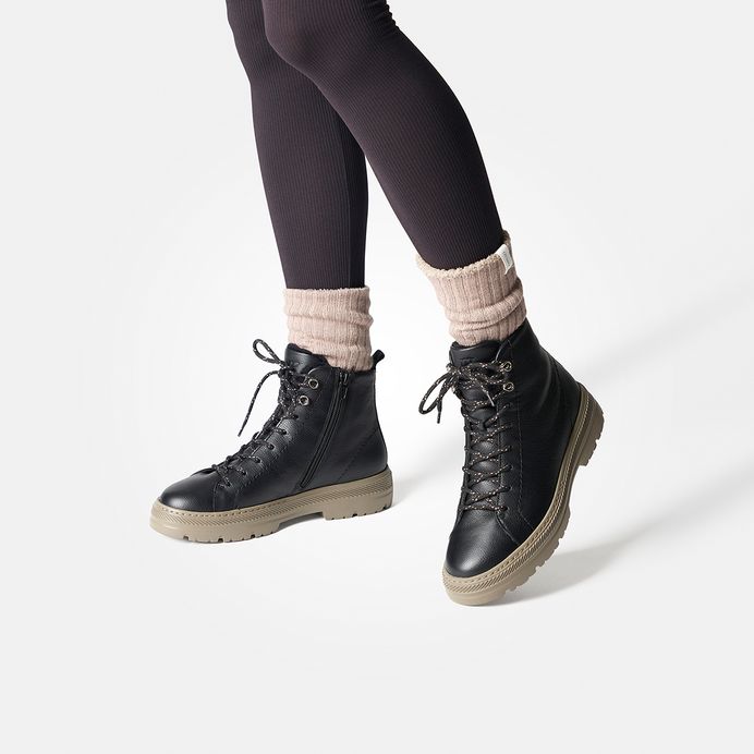 Paul Green SUPER SOFT Schnürstiefelette mit Warmfutter 5287-014 Outlet