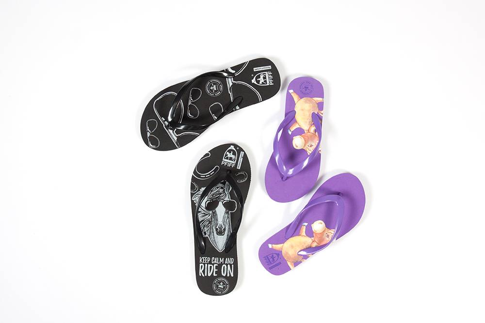 PFIFF 102672 Flip-Flops 'Keep Calm…' MENGENANGEBOT