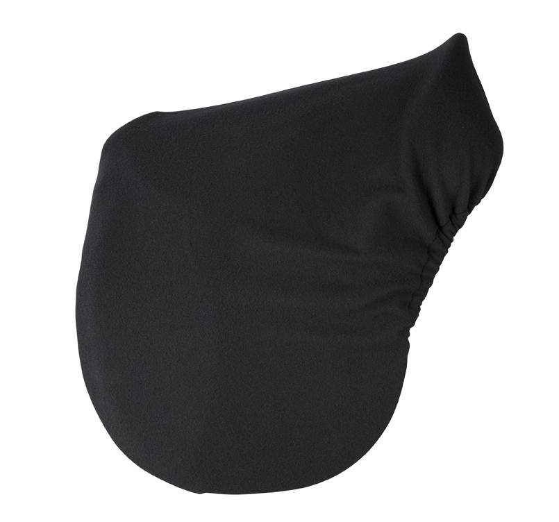 PFIFF 101521 Fleece-Sattelschoner | Schwarz