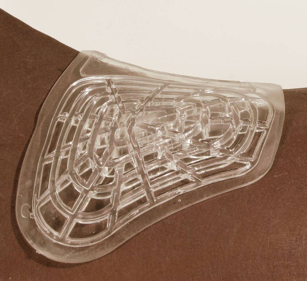 PFIFF 100759 Gel Sattelunterlage, vorne