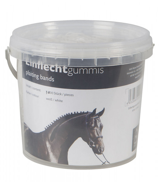 PFIFF 101594 Einflechtgummis, Eimer