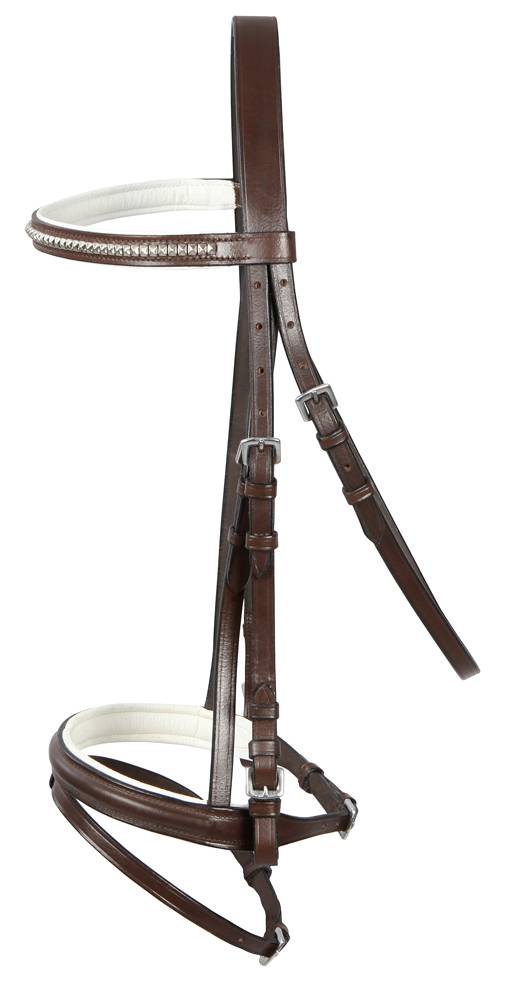 PFIFF 004614 Trensenzaum mit Metallsteinchenstirnband MENGENANGEBOT
