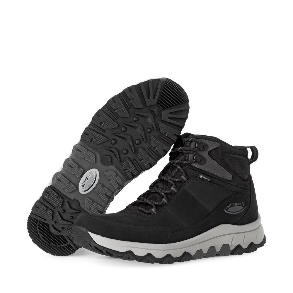 ﻿Pius Gabor rollingsoft Boot schwarz Online Outlet