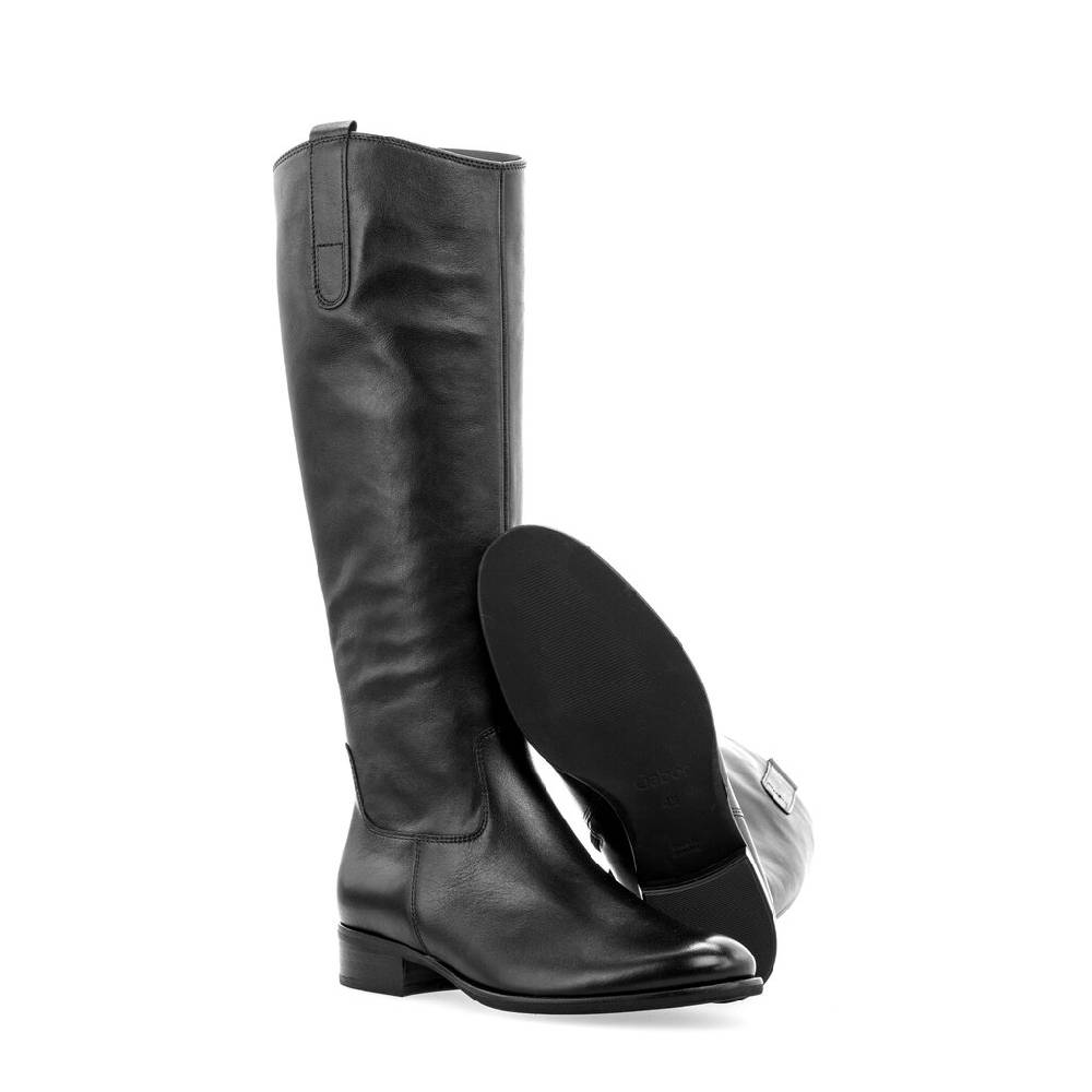 Pius Gabor Eleganter Stiefel schwarz Fabrik Onlineshop