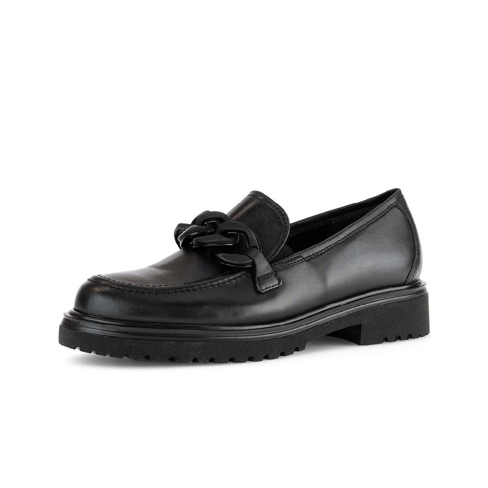 Pius Gabor Loafer schwarz Rabatt