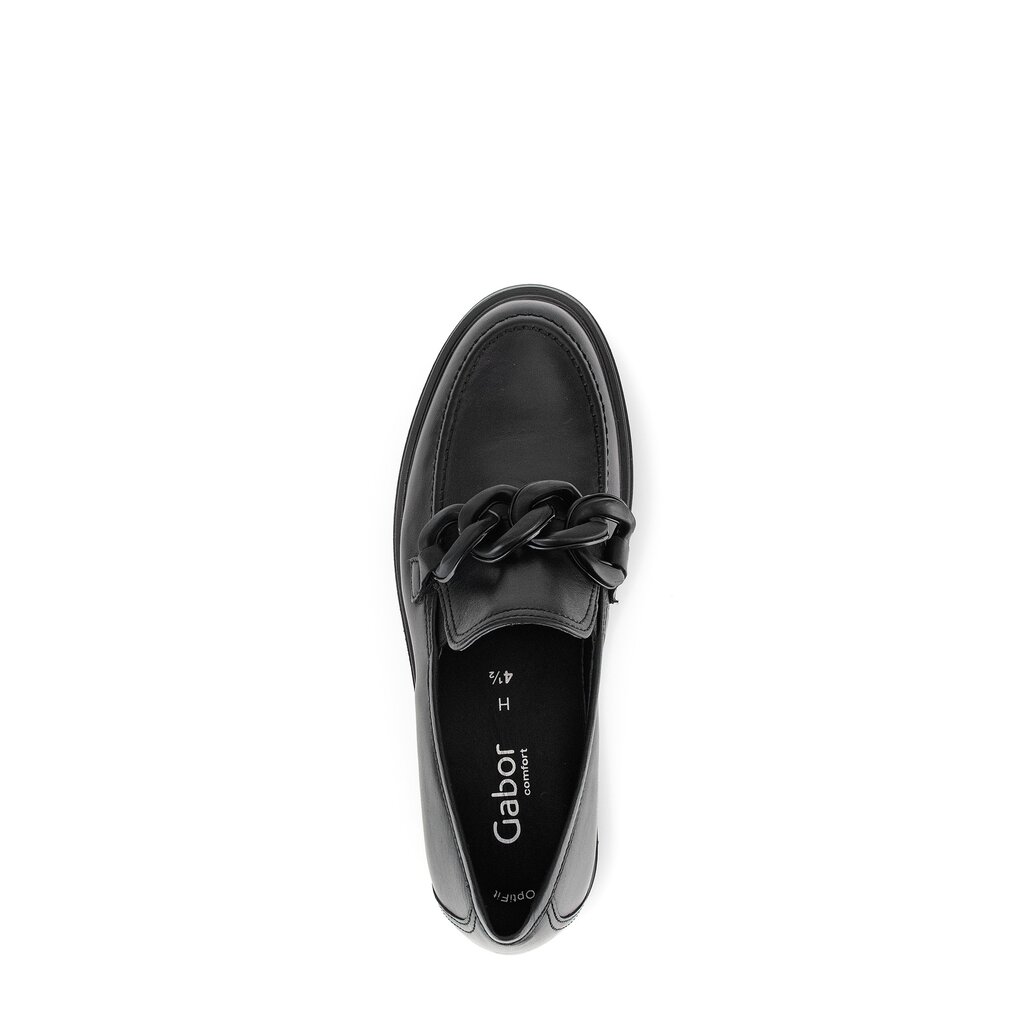 Pius Gabor Loafer schwarz Rabatt