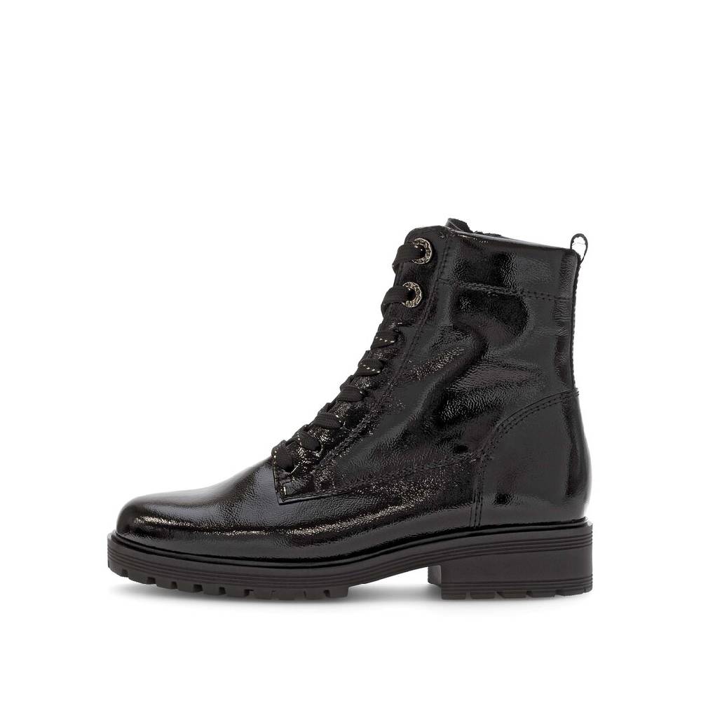 Pius Gabor Schnürstiefelette schwarz