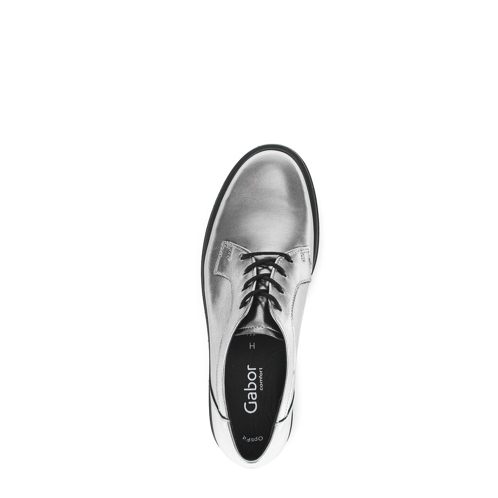 Pius Gabor Schnürschuh silber Online Outlet