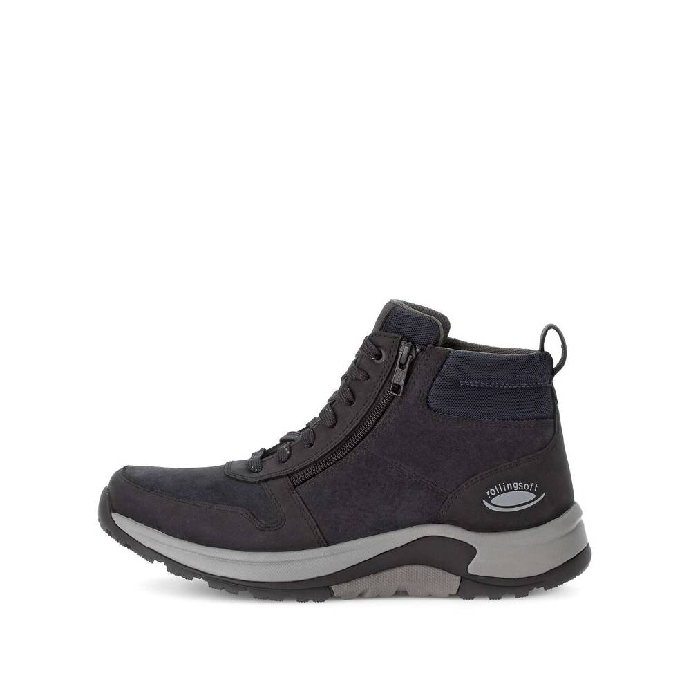 Pius Gabor rollingsoft Sportlicher Stiefel blau