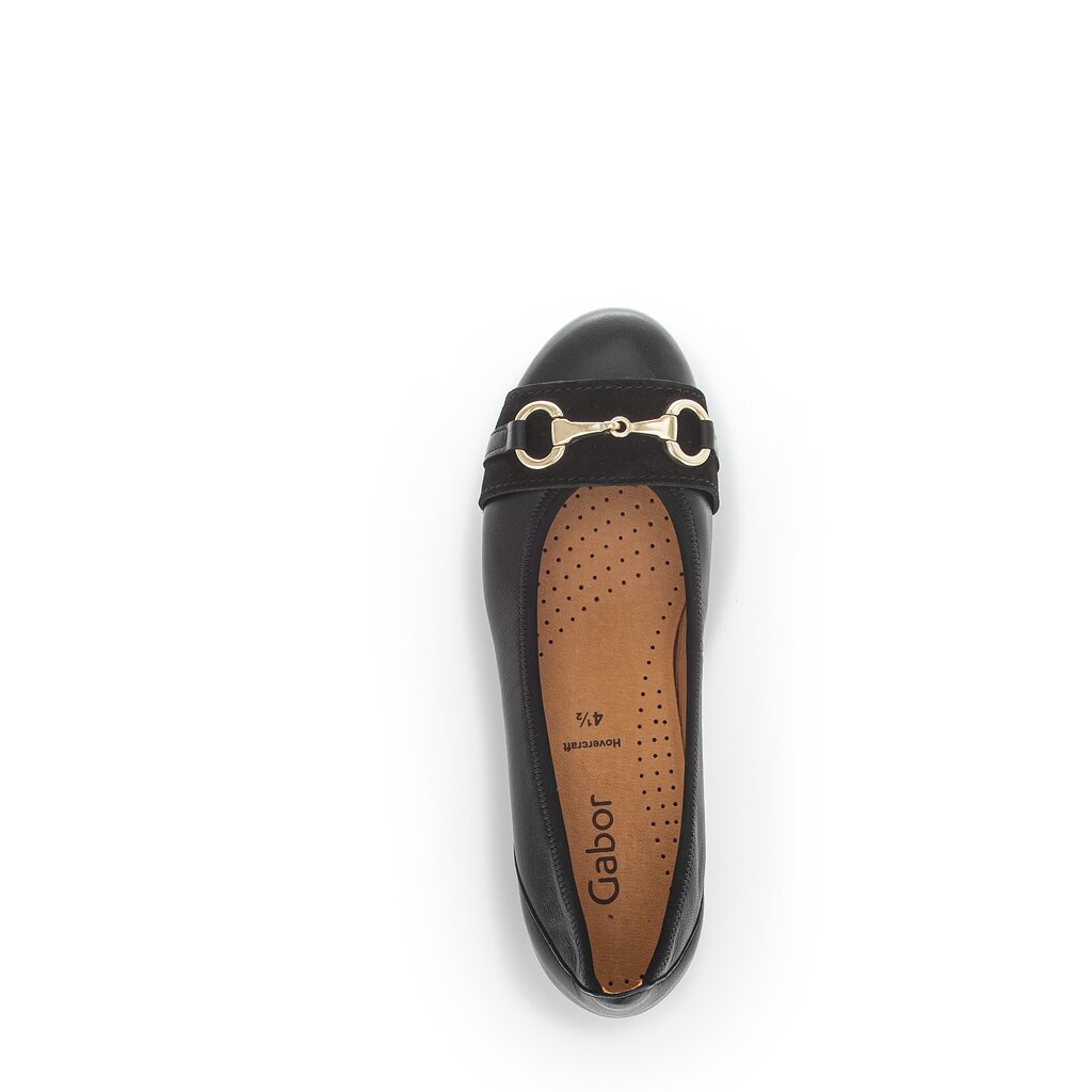 Pius Gabor Sportliche Ballerina schwarz Vatertagsangebot