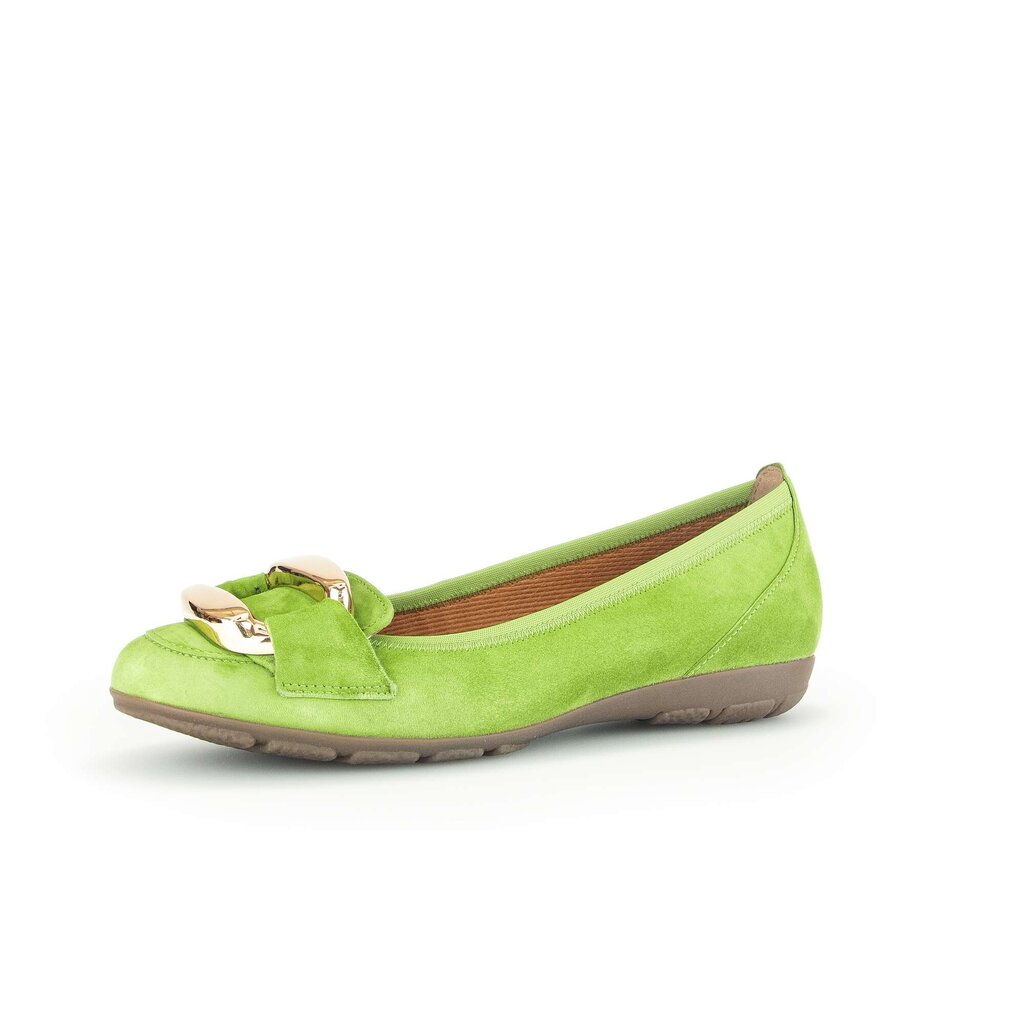 Pius Gabor Sportliche Ballerina grün Lagerräumung
