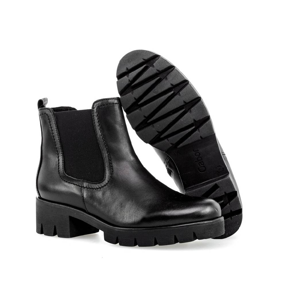 Pius Gabor Chelsea Boot schwarz Blitzangebot