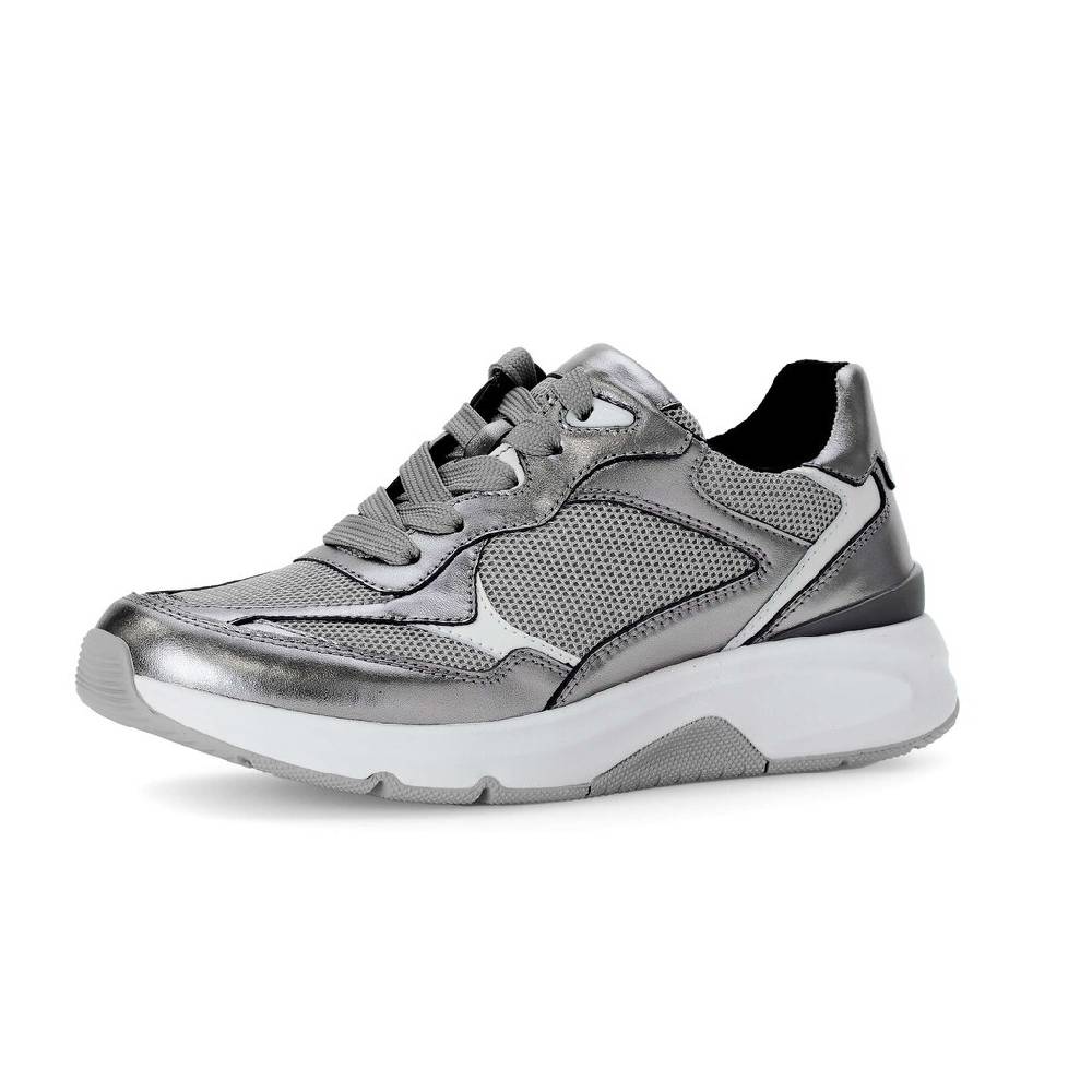 Pius Gabor Sneaker low silber Räumungsverkauf
