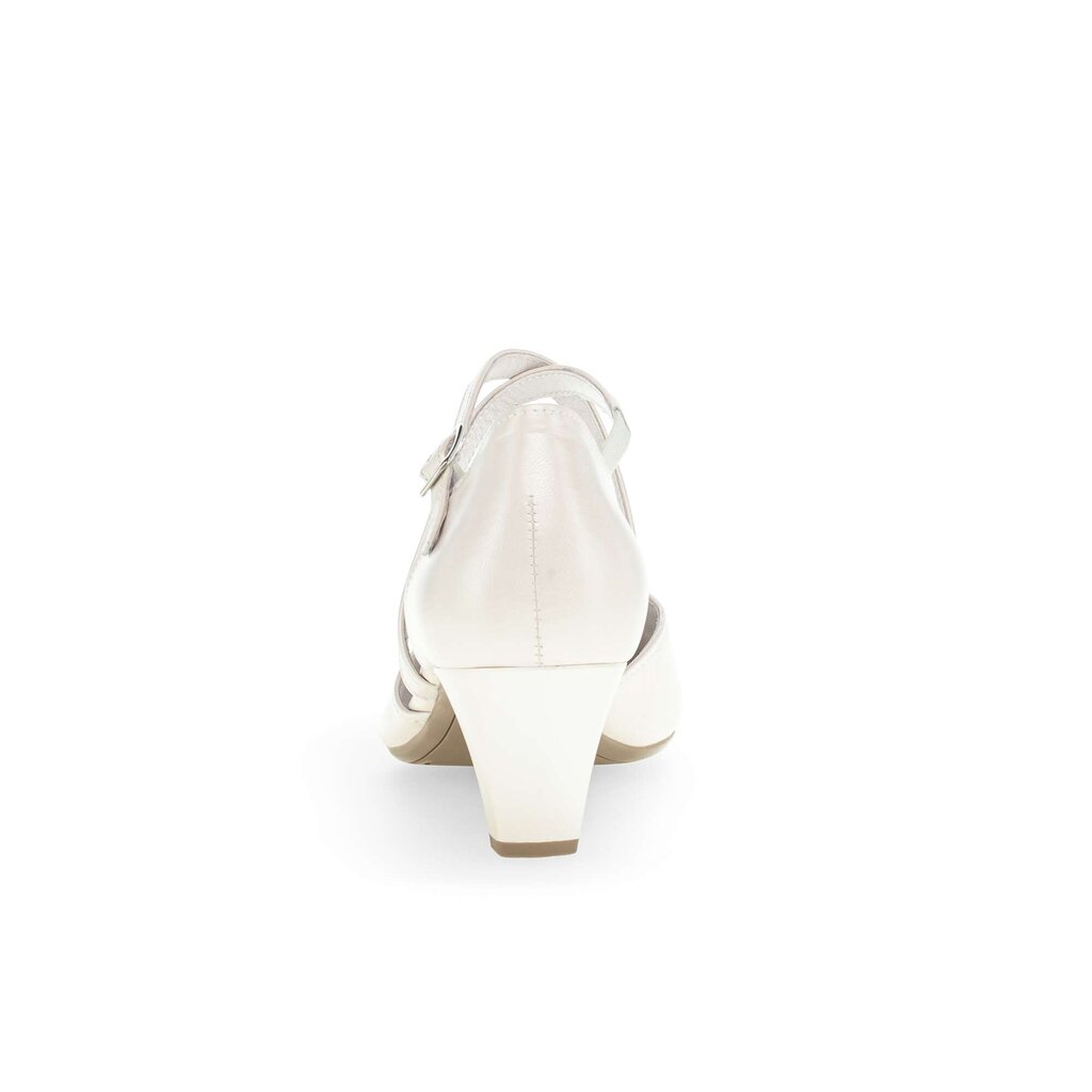 Pius Gabor Spangenpumps weiß Super Rabatt