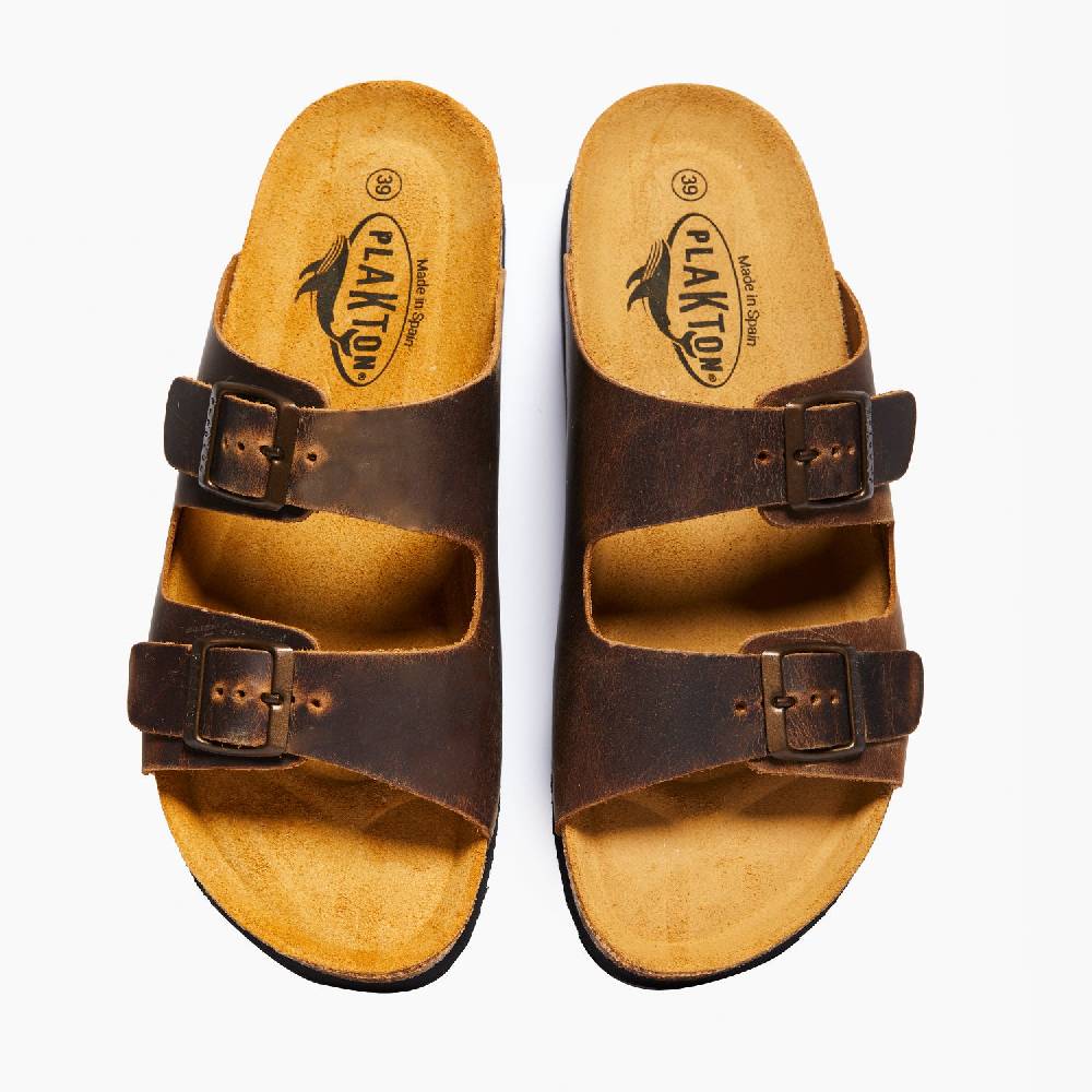 Plakton Formentera Vintage-Brown Classic Großer Ausverkauf