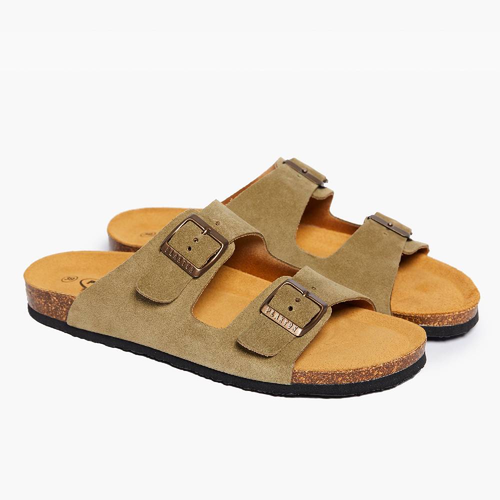 Plakton Formentera Light-Khaki Afelpado Flash Sale