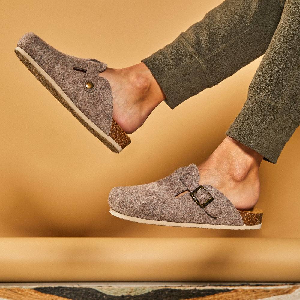 Plakton Blog Beige Wolle Bis zu 50% Rabatt