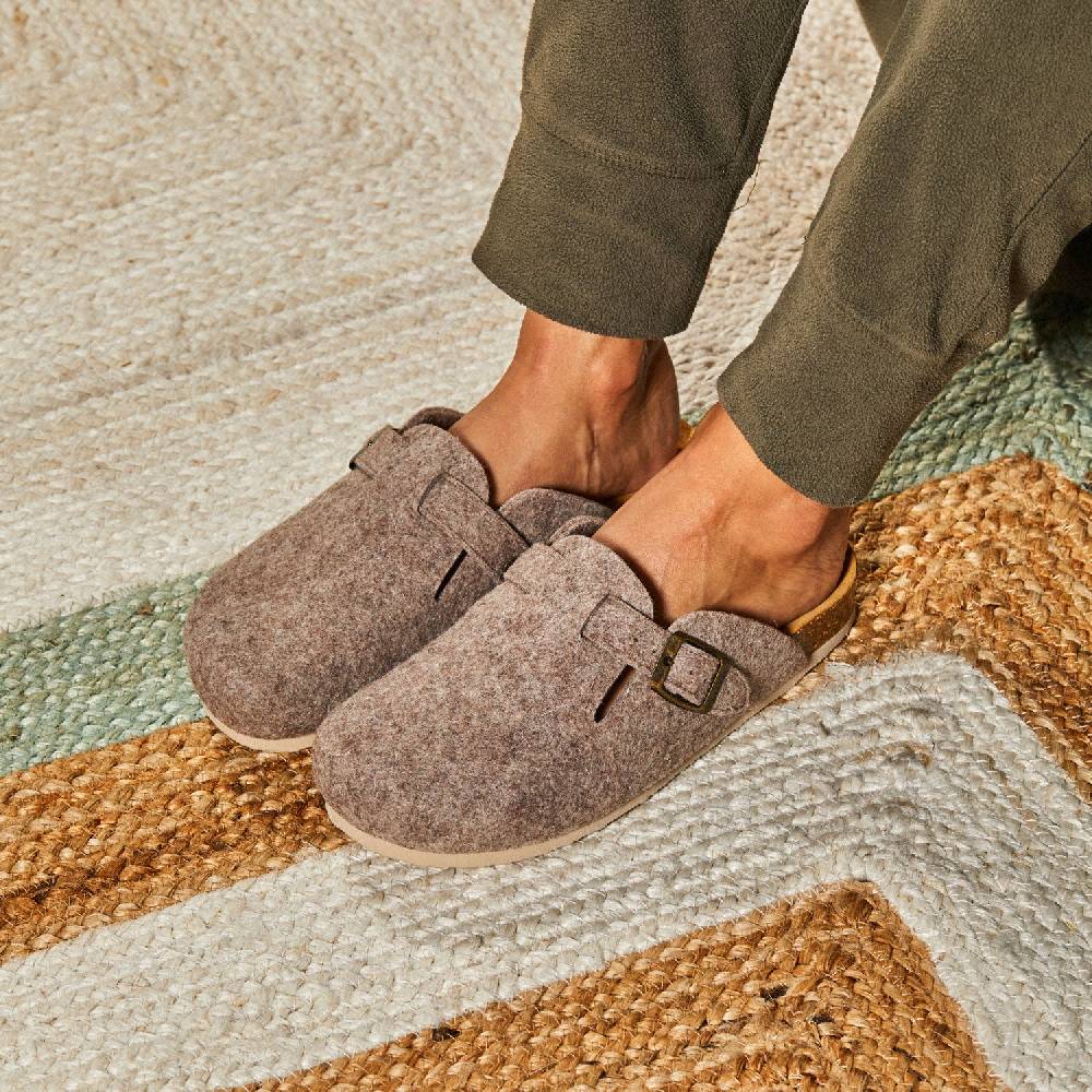 Plakton Blog Beige Wolle Bis zu 50% Rabatt