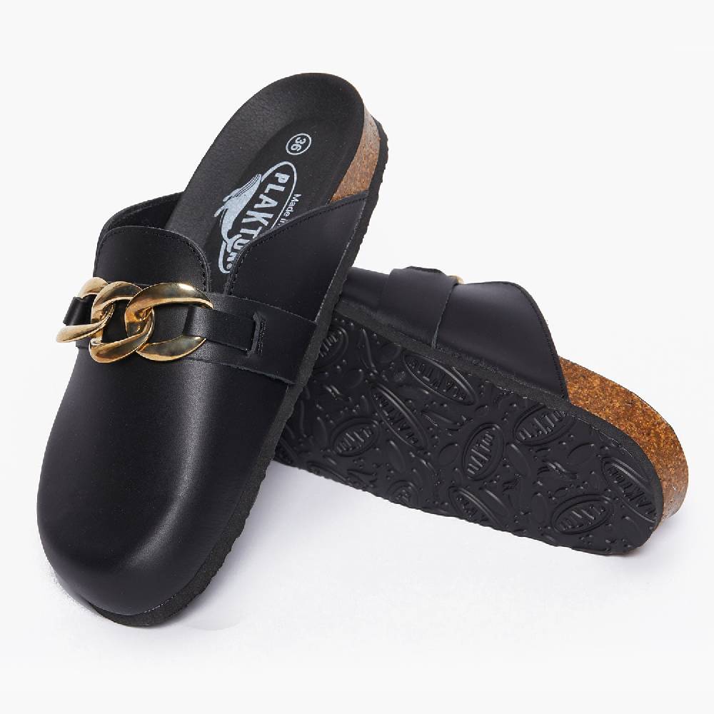 Plakton Brise schwarzes Leder 50% Rabatt mit kostenlosem Versand