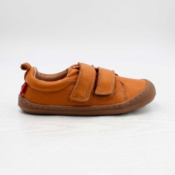 Pololo Barfuss Sneaker Leder hellbraun Zeitbegrenzte Promotion