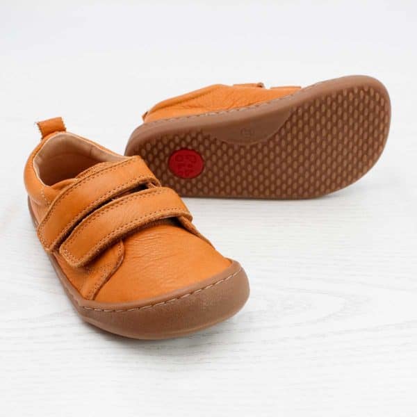 Pololo Barfuss Sneaker Leder hellbraun Zeitbegrenzte Promotion