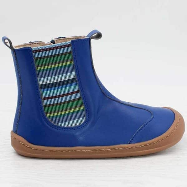 Pololo Barfußschuh Chelsea aus Kaktusleder Blau (vegan) Nur noch ein Tag übrig