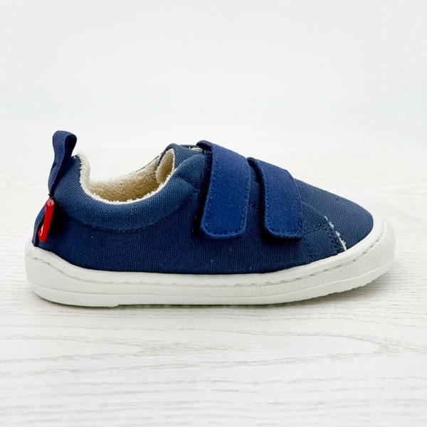 Pololo Baumwoll Barfuß Sneaker Blau 50% Rabatt mit kostenlosem Versand